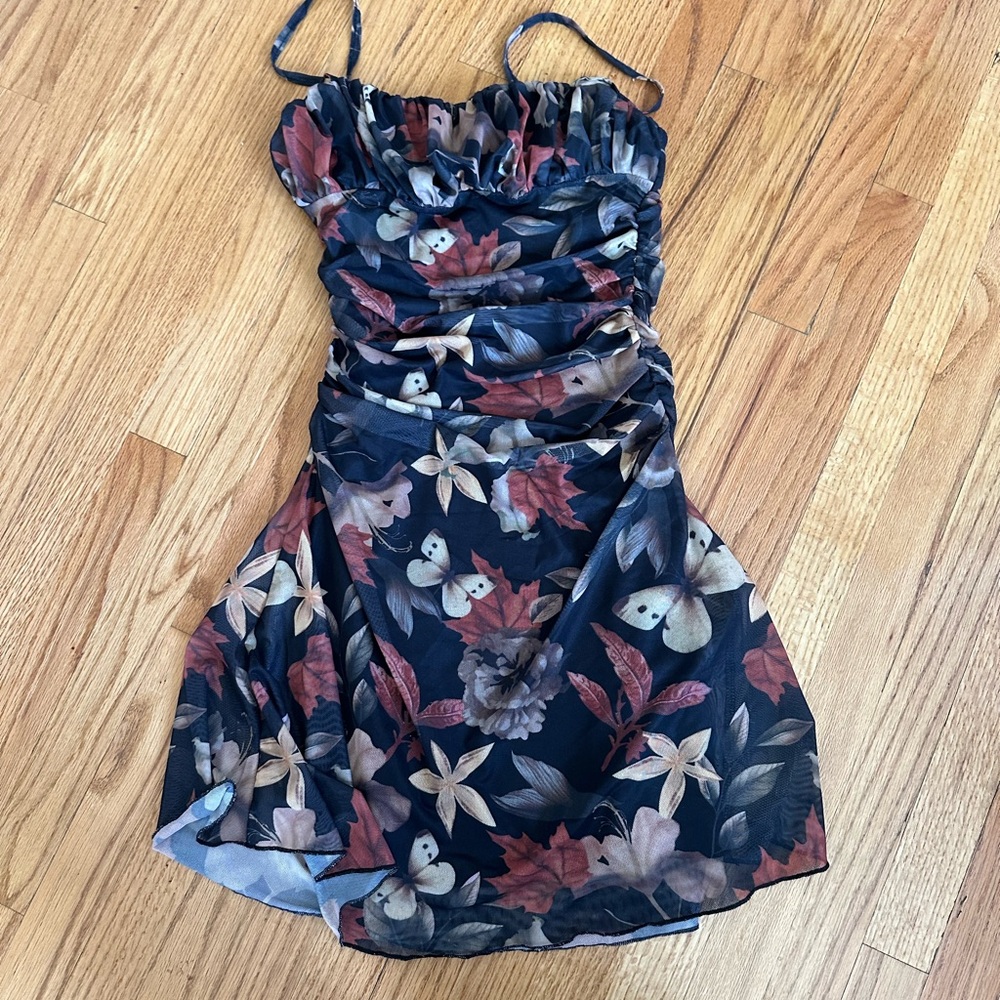 Floral Print Women's Dress